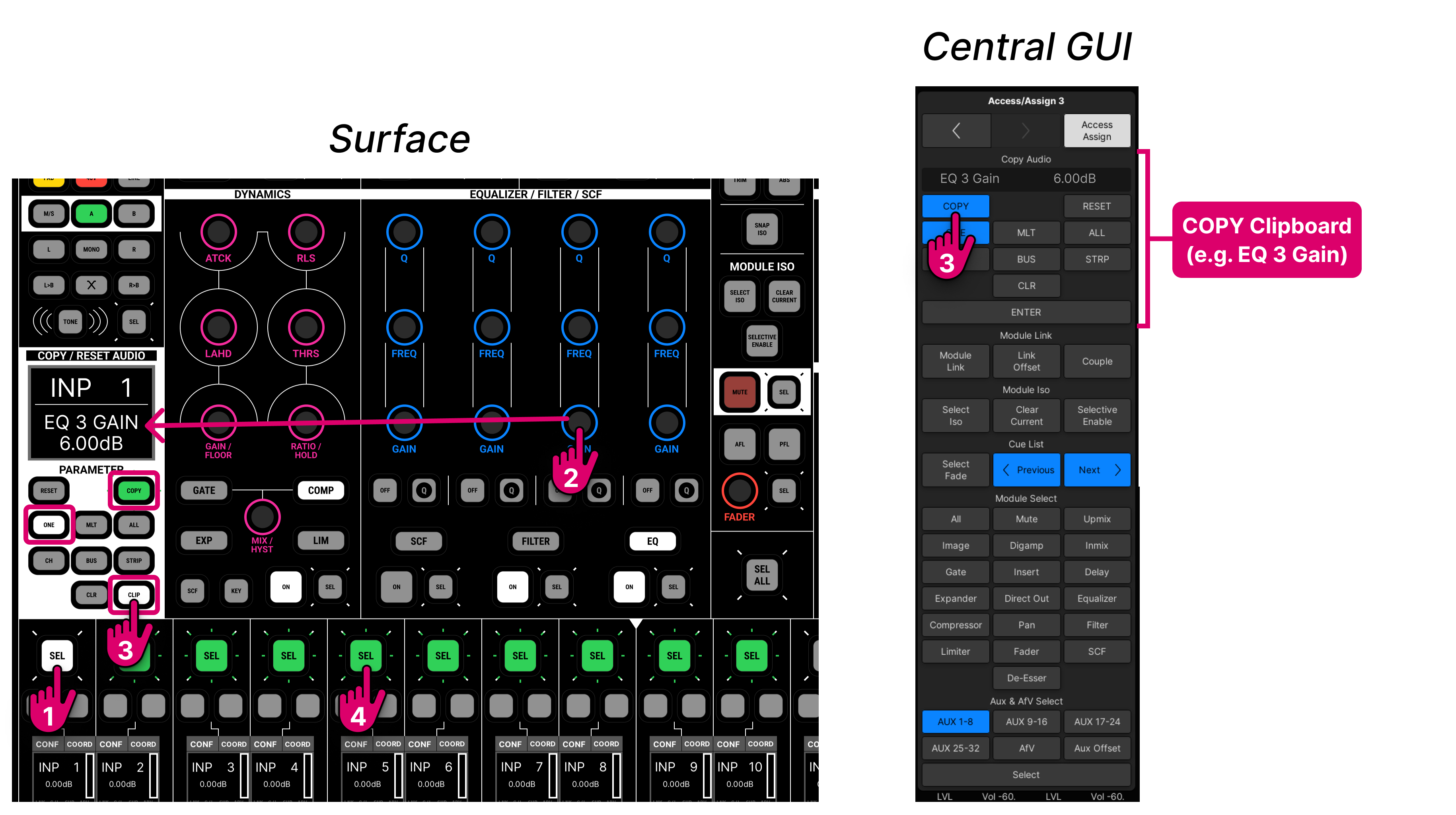 mc²56 - Parameter Copy and Reset